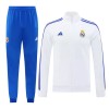 Chaqueta De Entrenamiento Trajes Real Madrid 2024-25 Blanca - Hombre